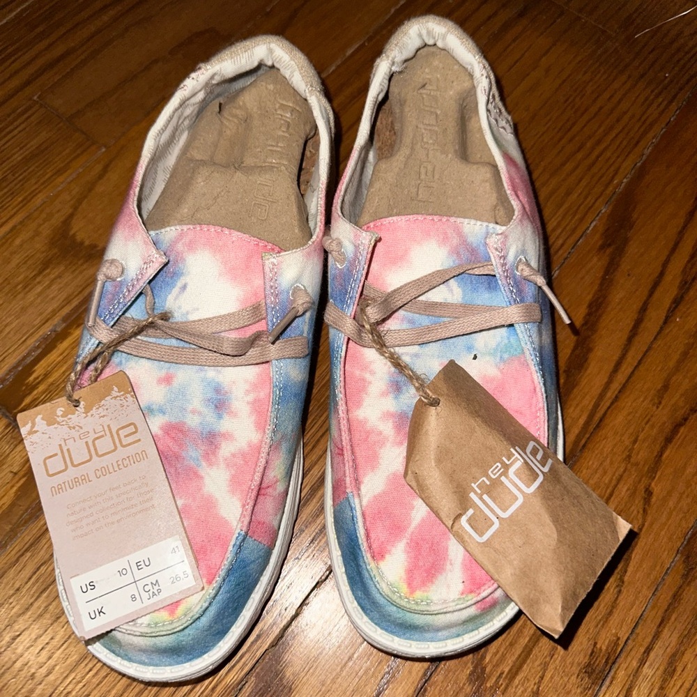 Hey Dude Women's Tie-Dye Shoes